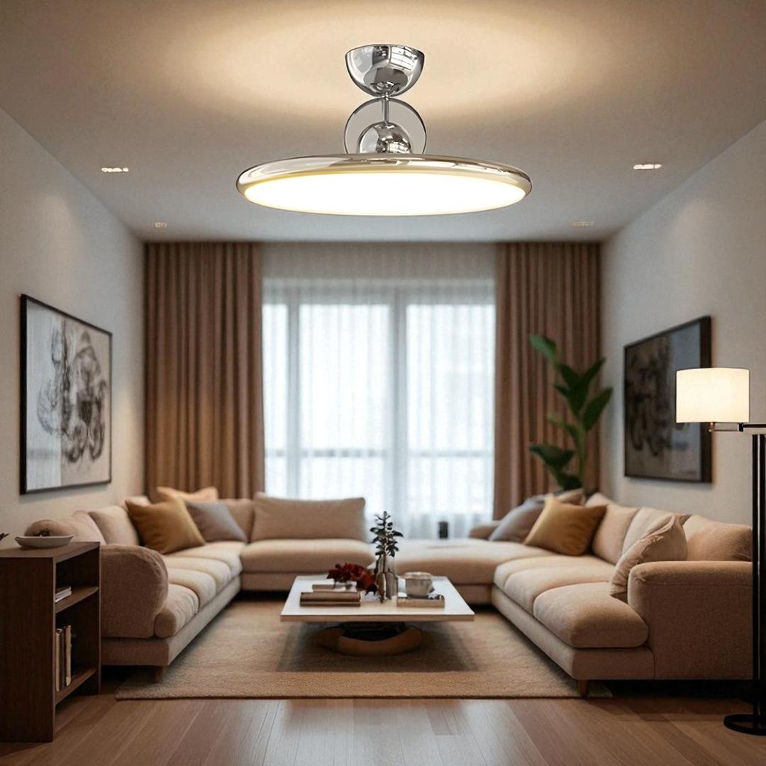 Okrągła Lampa Sufitowa Do Domu – Nowoczesna – widok produktu 4 | Nuvira Home