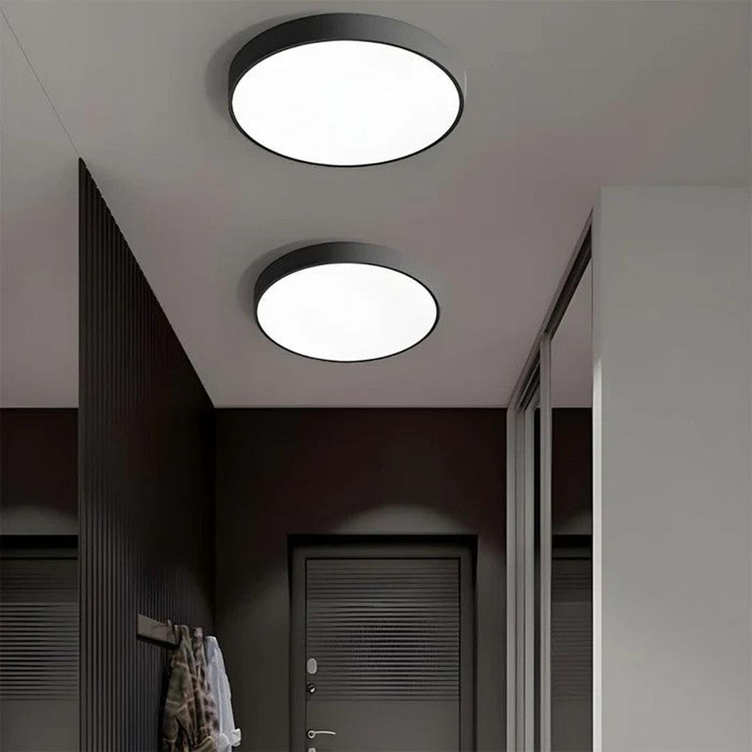 Okrągła lampa sufitowa LED w nowoczesnym stylu – widok produktu 27 | Nuvira Home