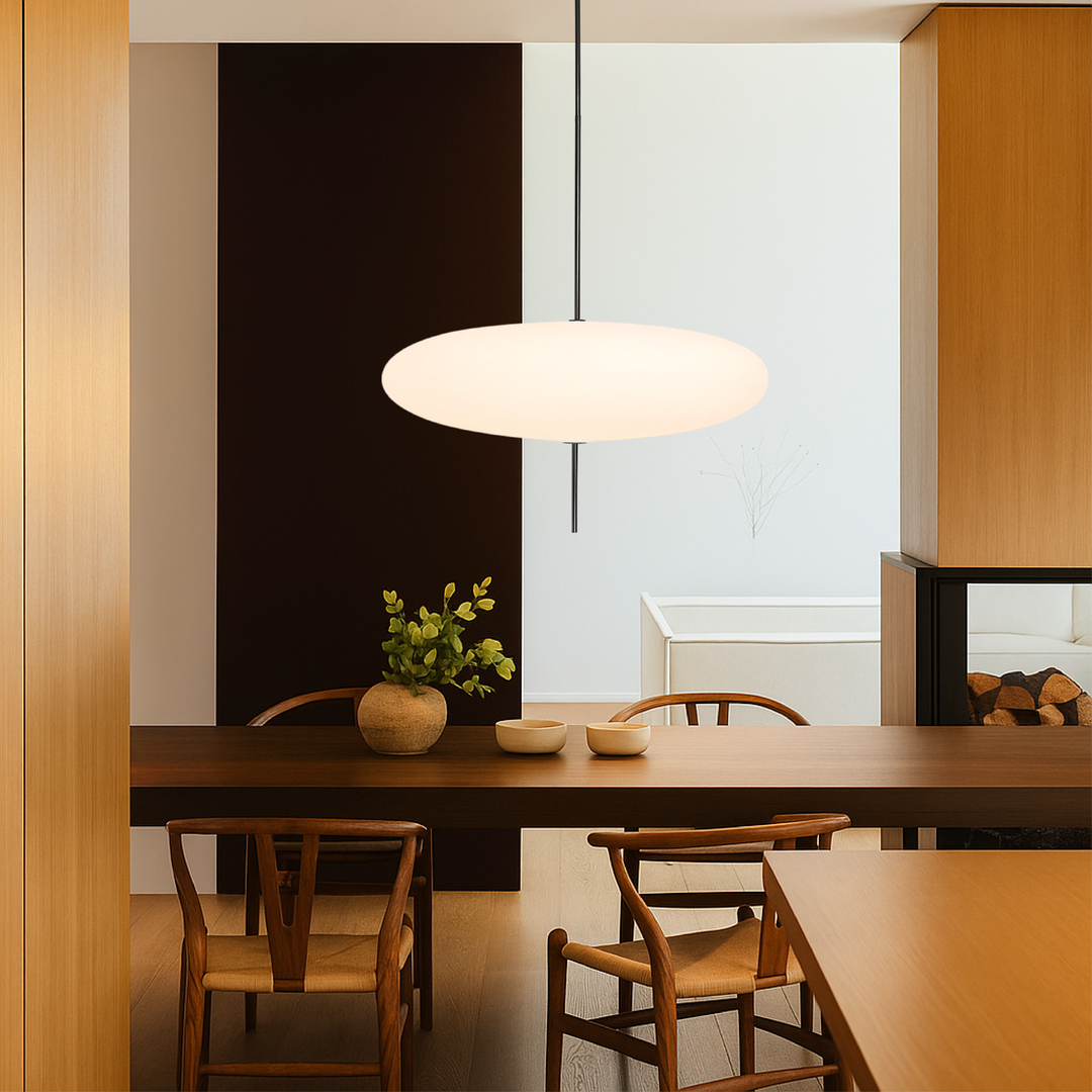 Okrągła Lampa Wisząca Bauhaus – widok produktu 3 | Nuvira Home