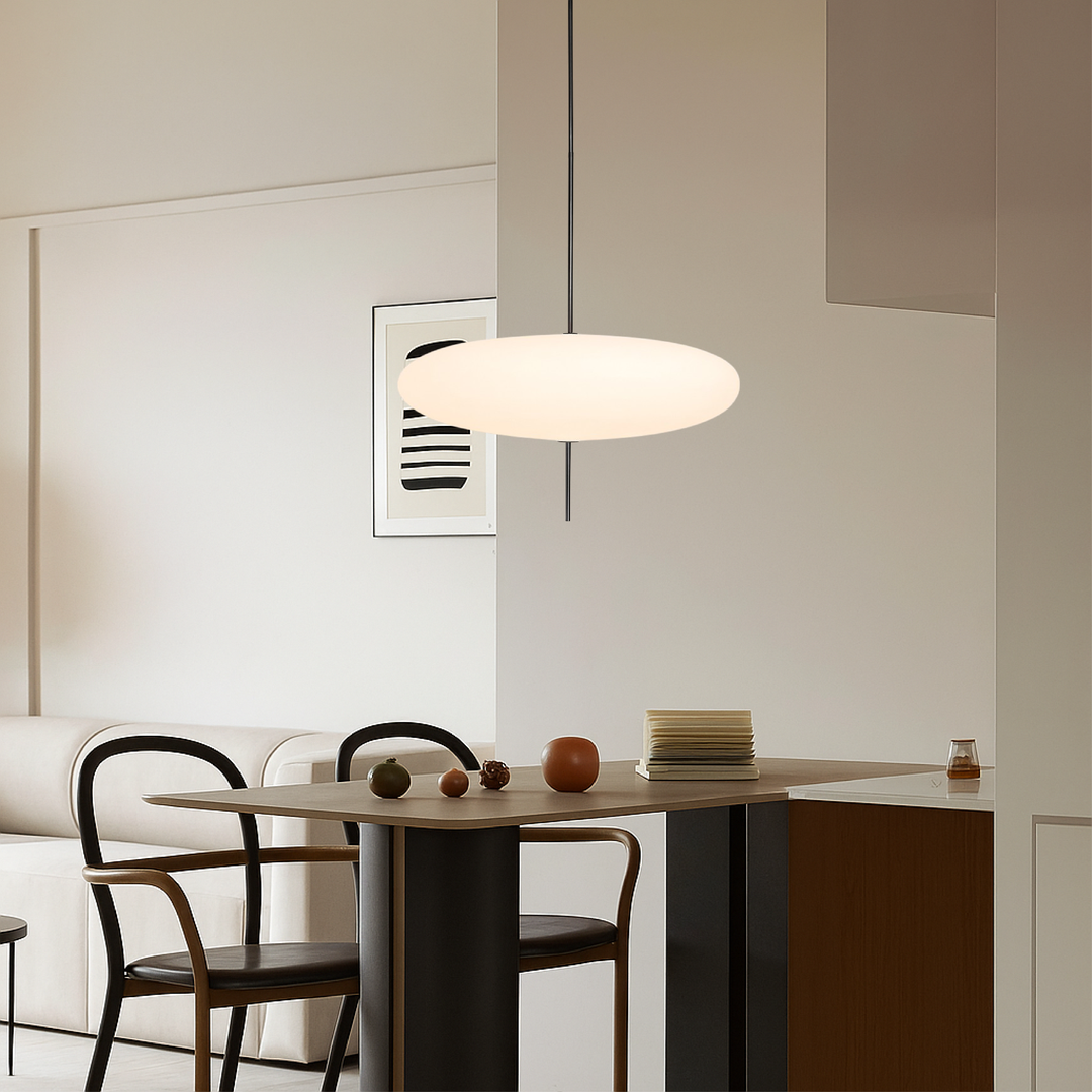 Okrągła Lampa Wisząca Bauhaus – widok produktu 6 | Nuvira Home