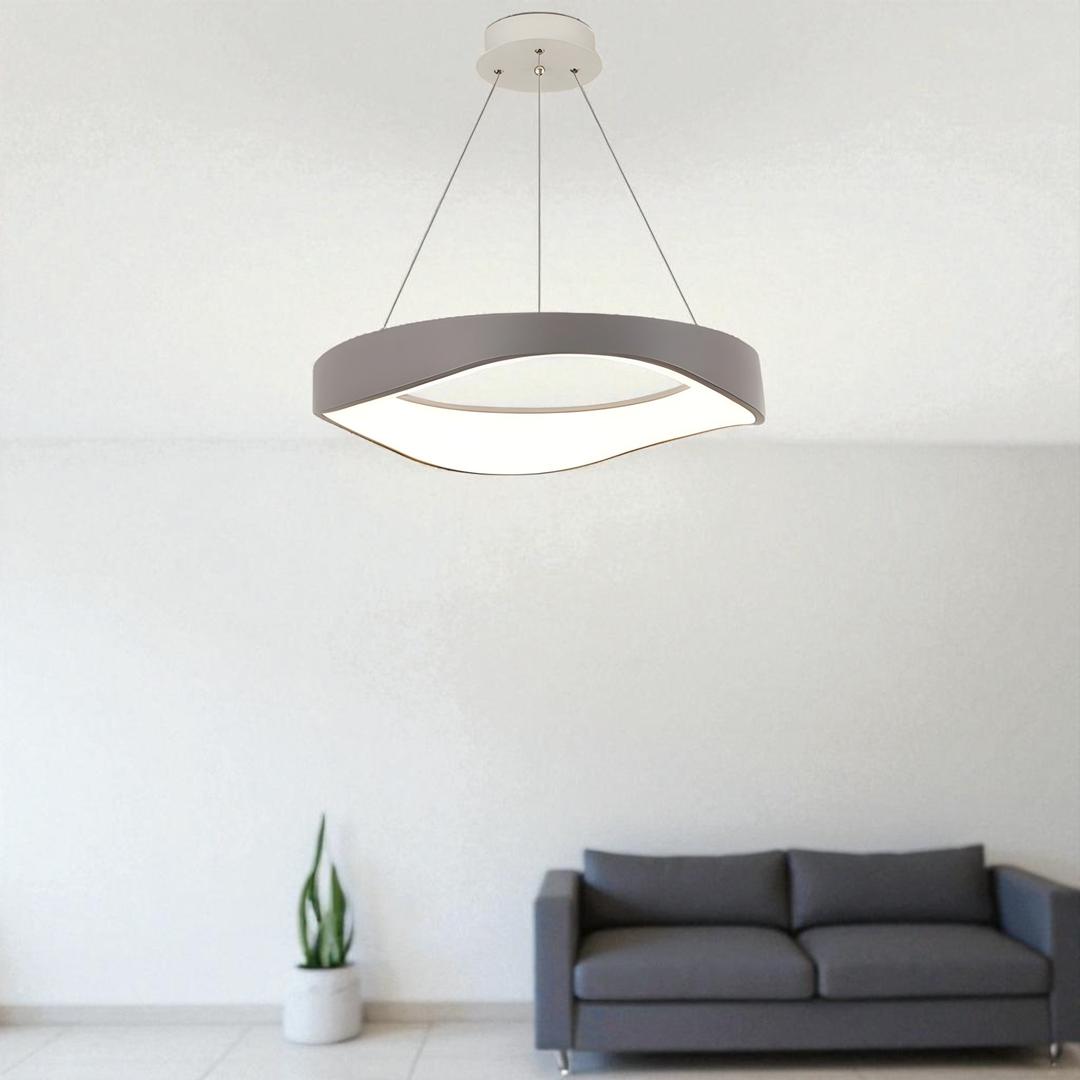 Okrągłe Lampy Wiszące W Kształcie Fali – Regulowane – widok produktu 4 | Nuvira Home