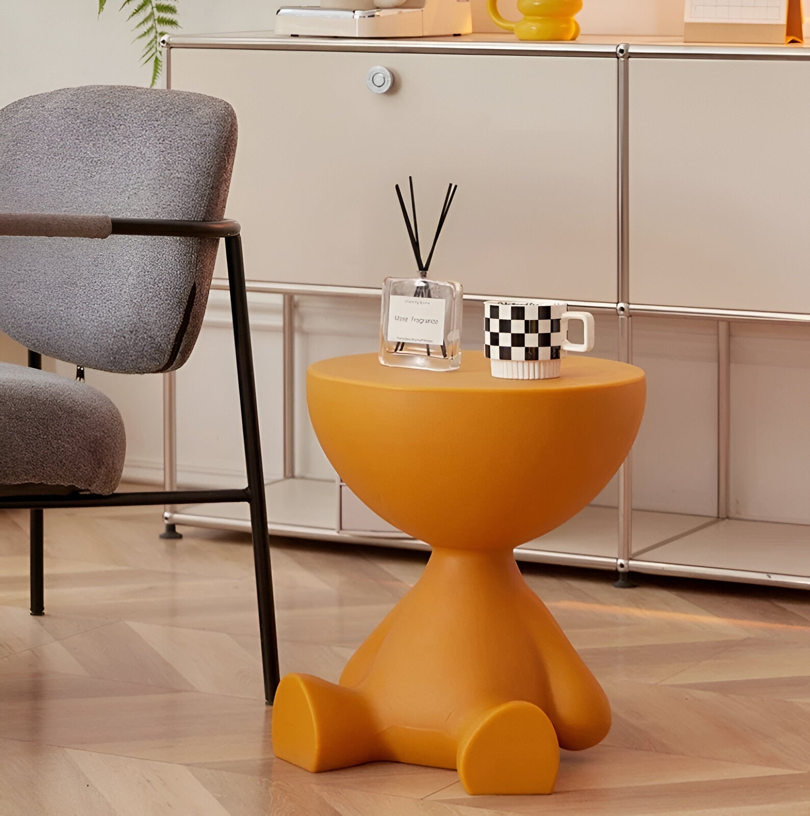 Okrągły Stolik Kawowy do Salonu w Stylu Nowoczesnym – widok produktu 4 | Nuvira Home