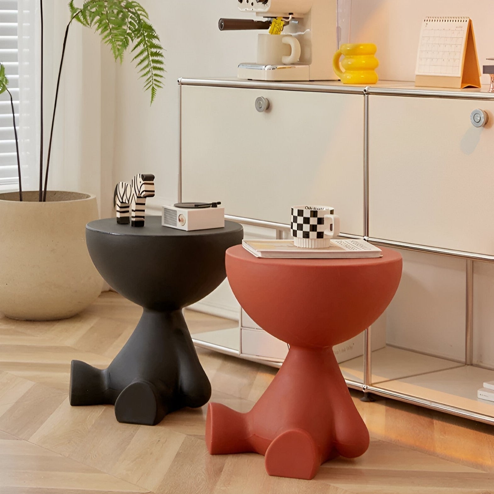 Okrągły Stolik Kawowy do Salonu w Stylu Nowoczesnym – widok produktu 6 | Nuvira Home