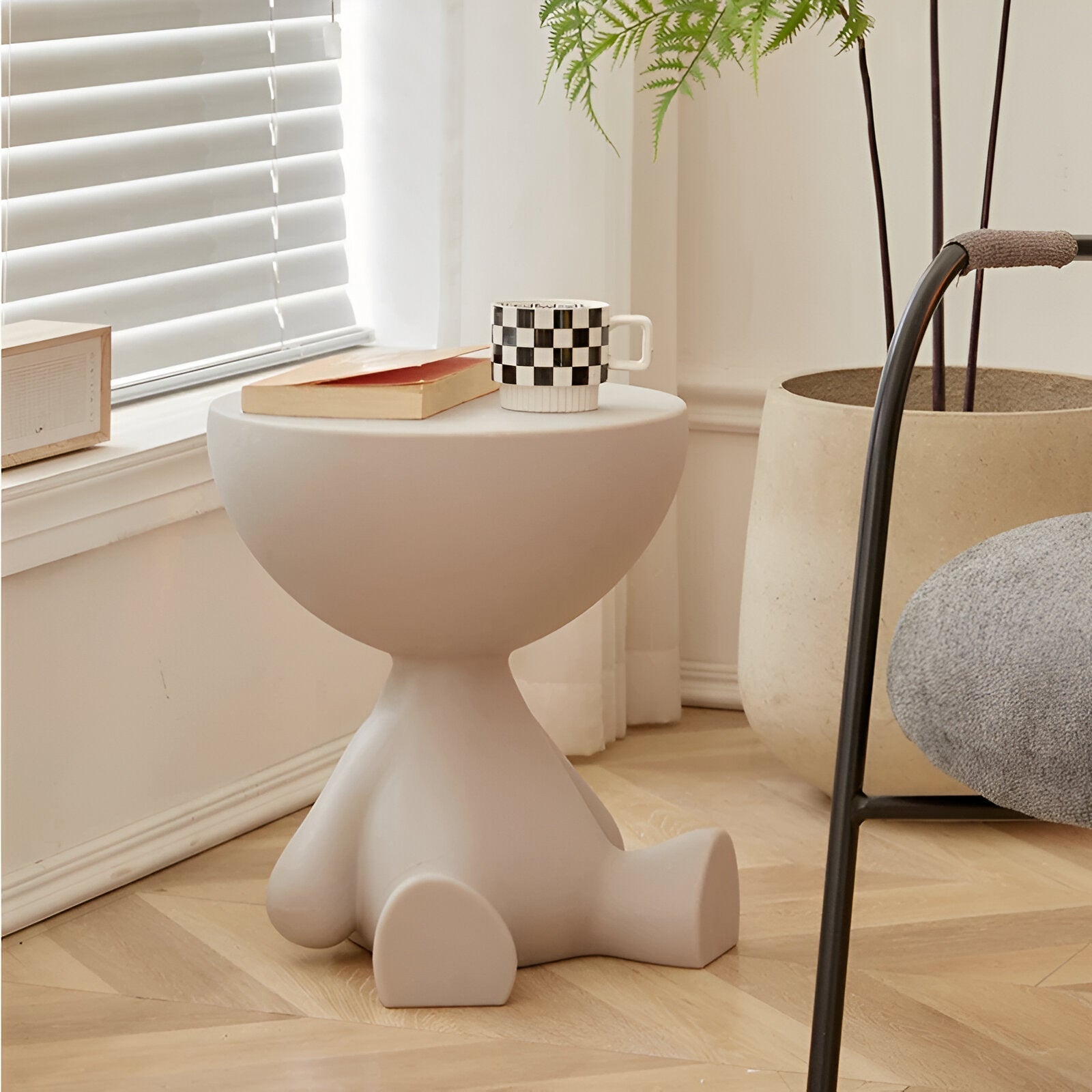 Okrągły Stolik Kawowy do Salonu w Stylu Nowoczesnym – widok produktu 7 | Nuvira Home