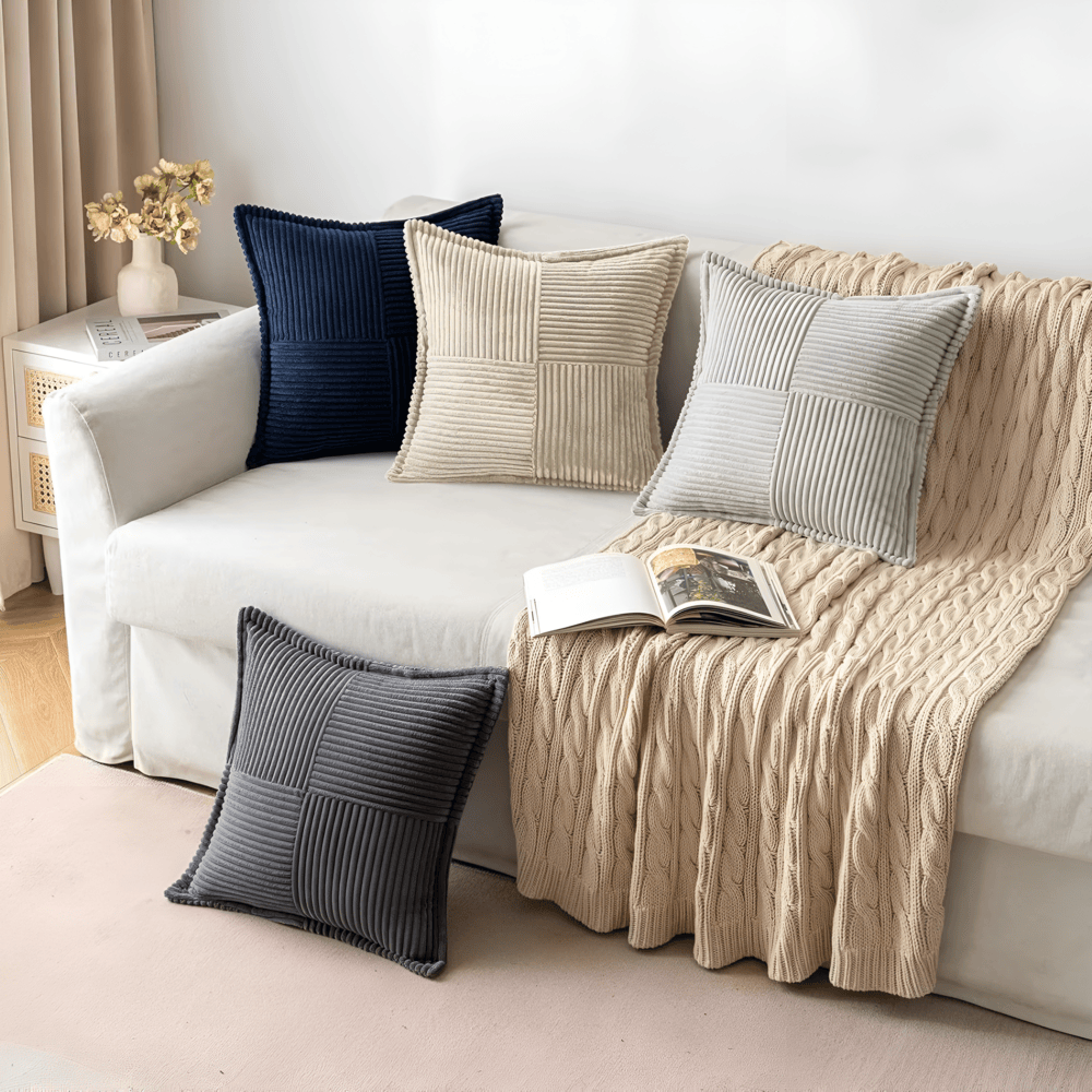 Plamoodporna Gładka Poszewka na Poduszkę 45x45 – widok produktu 2 | Nuvira Home