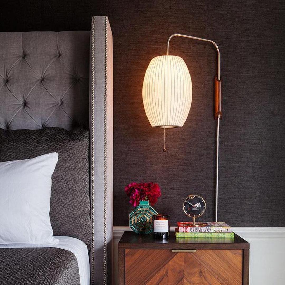 Plisowana Lampa Ścienna Mid Century Modern – widok produktu 14 | Nuvira Home