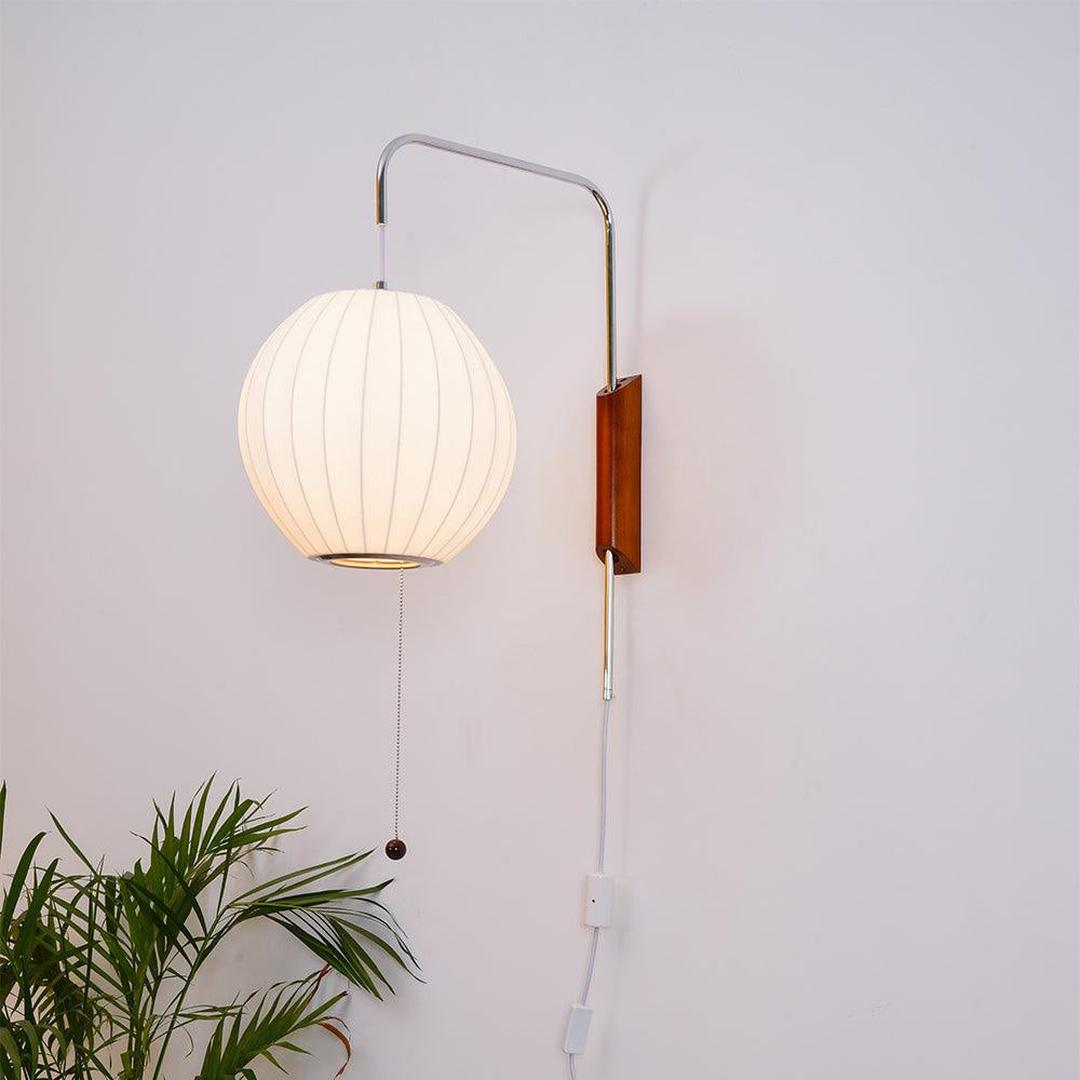 Plisowana Lampa Ścienna Mid Century Modern – widok produktu 26 | Nuvira Home