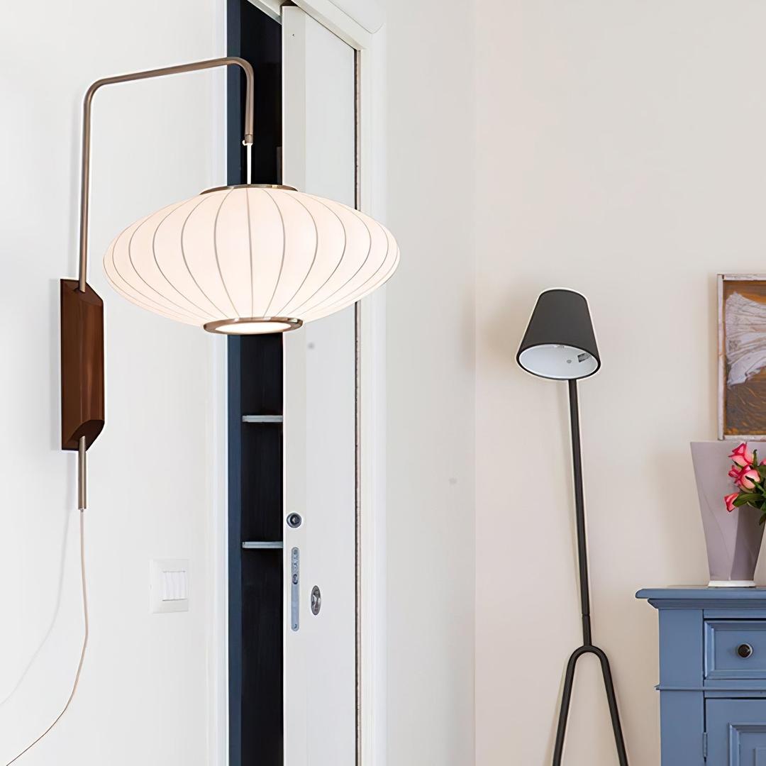 Plisowana Lampa Ścienna Mid Century Modern – widok produktu 31 | Nuvira Home