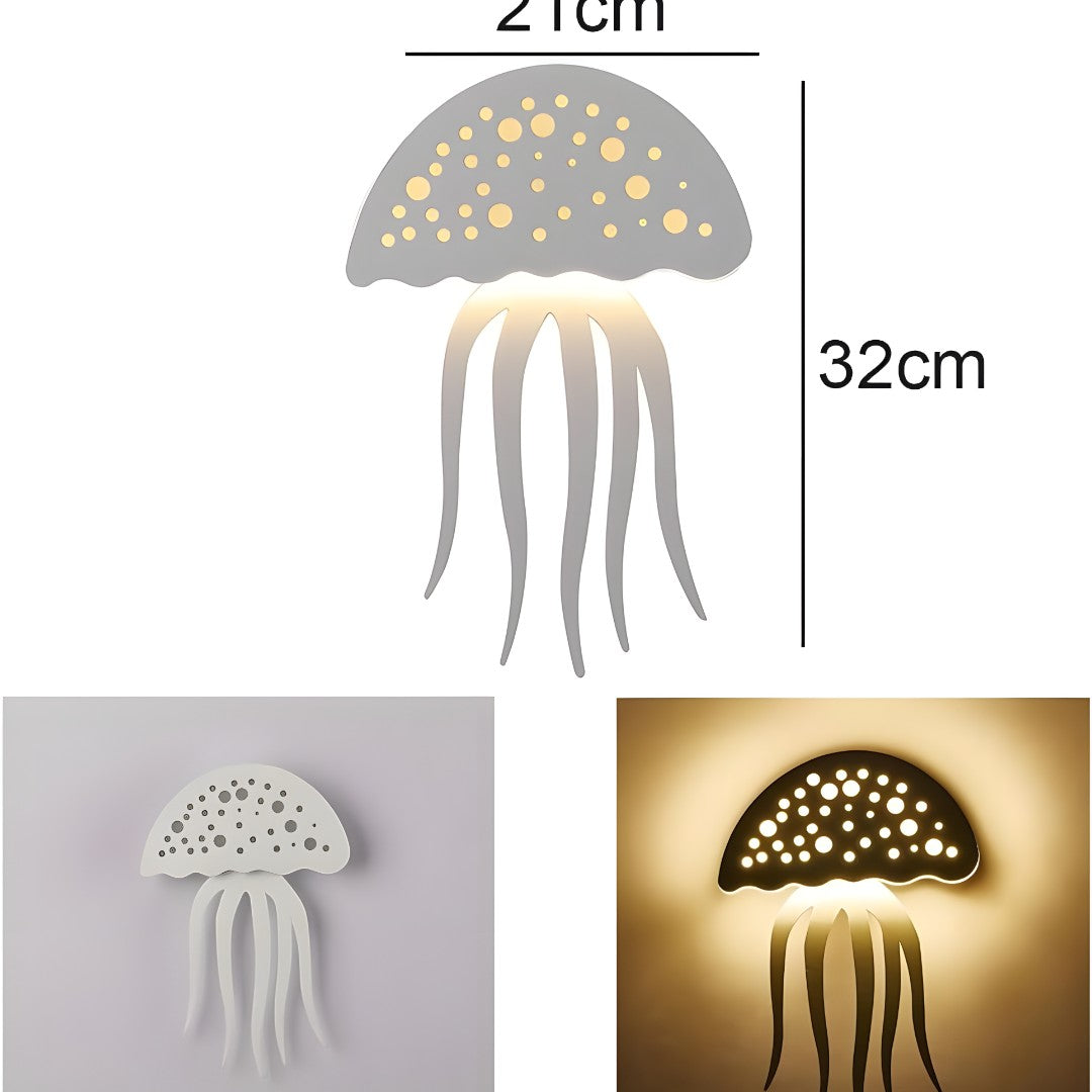 Podwodna Lampa Ścienna Meduza – Stylowa – widok produktu 5 | Nuvira Home