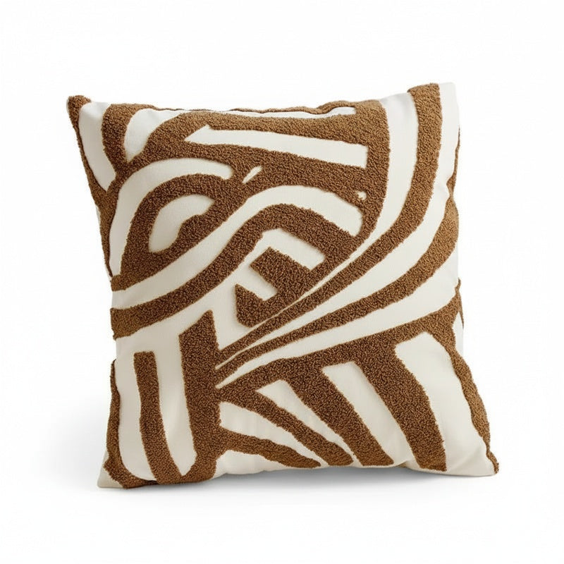Poszewka na Poduszkę Boho z Teksturowanym Wzorem 45x45 cm – widok produktu 1 | Nuvira Home