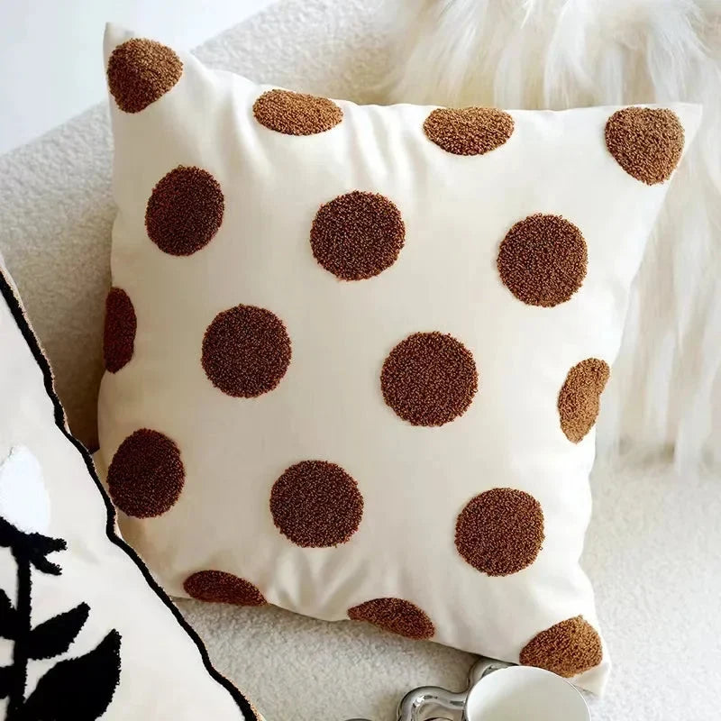 Poszewka na Poduszkę Boho z Teksturowanym Wzorem 45x45 cm – widok produktu 13 | Nuvira Home