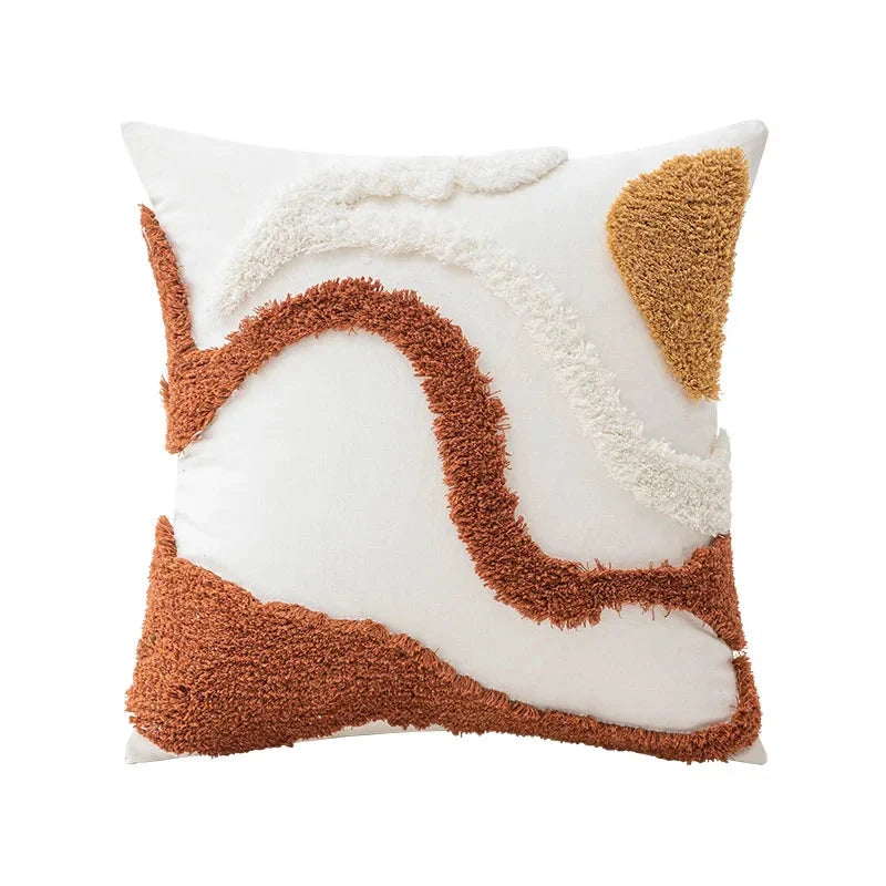 Poszewka na Poduszkę Boho z Teksturowanym Wzorem 45x45 cm – widok produktu 22 | Nuvira Home