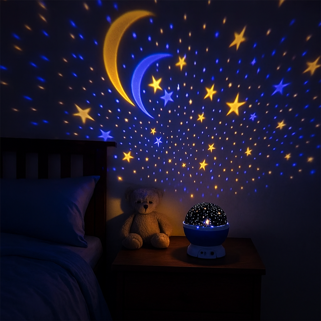 Projektor Gwiazd Lampka Nocna – Projektor Światła LED – widok produktu 4 | Nuvira Home
