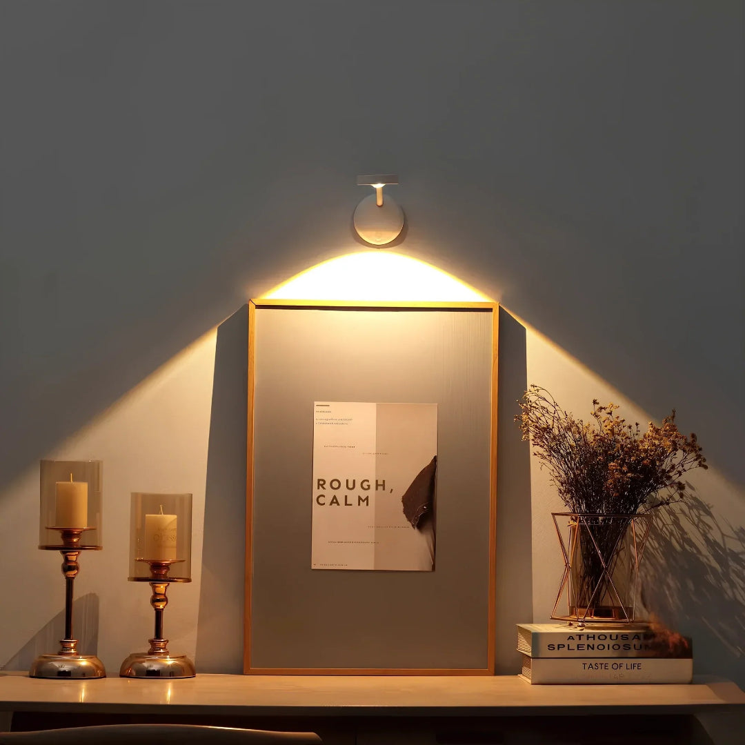 Regulowana lampa LED do obrazów – widok produktu 3 | Nuvira Home