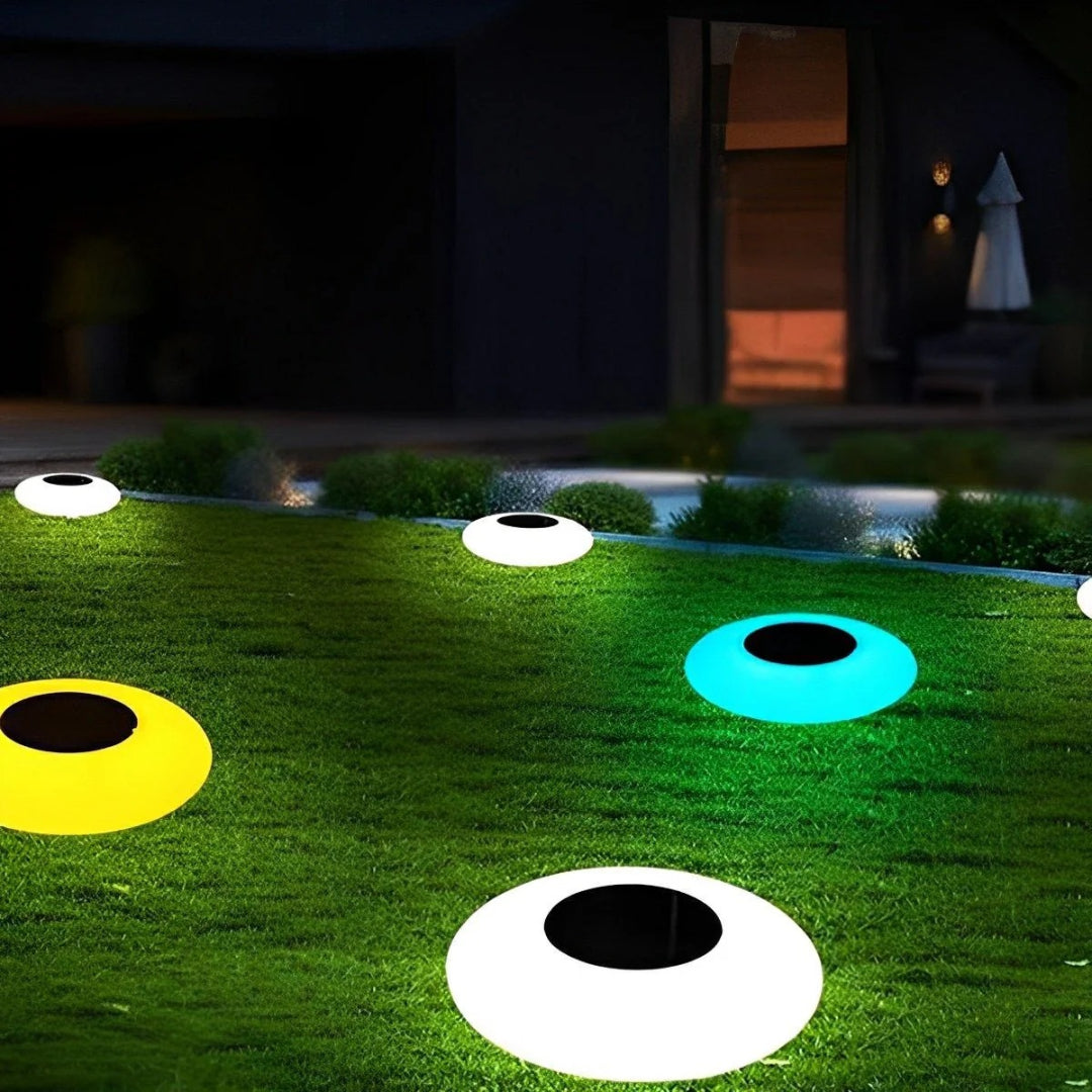 RGB solarny pływający basenowy LED – widok produktu 3 | Nuvira Home