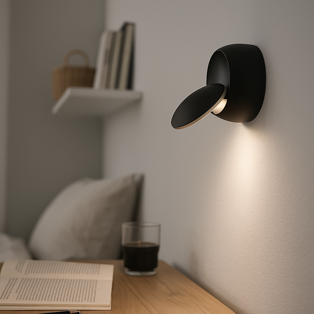 Rzeźbiarska Lampa Ścienna – Do Salonu – widok produktu 3 | Nuvira Home