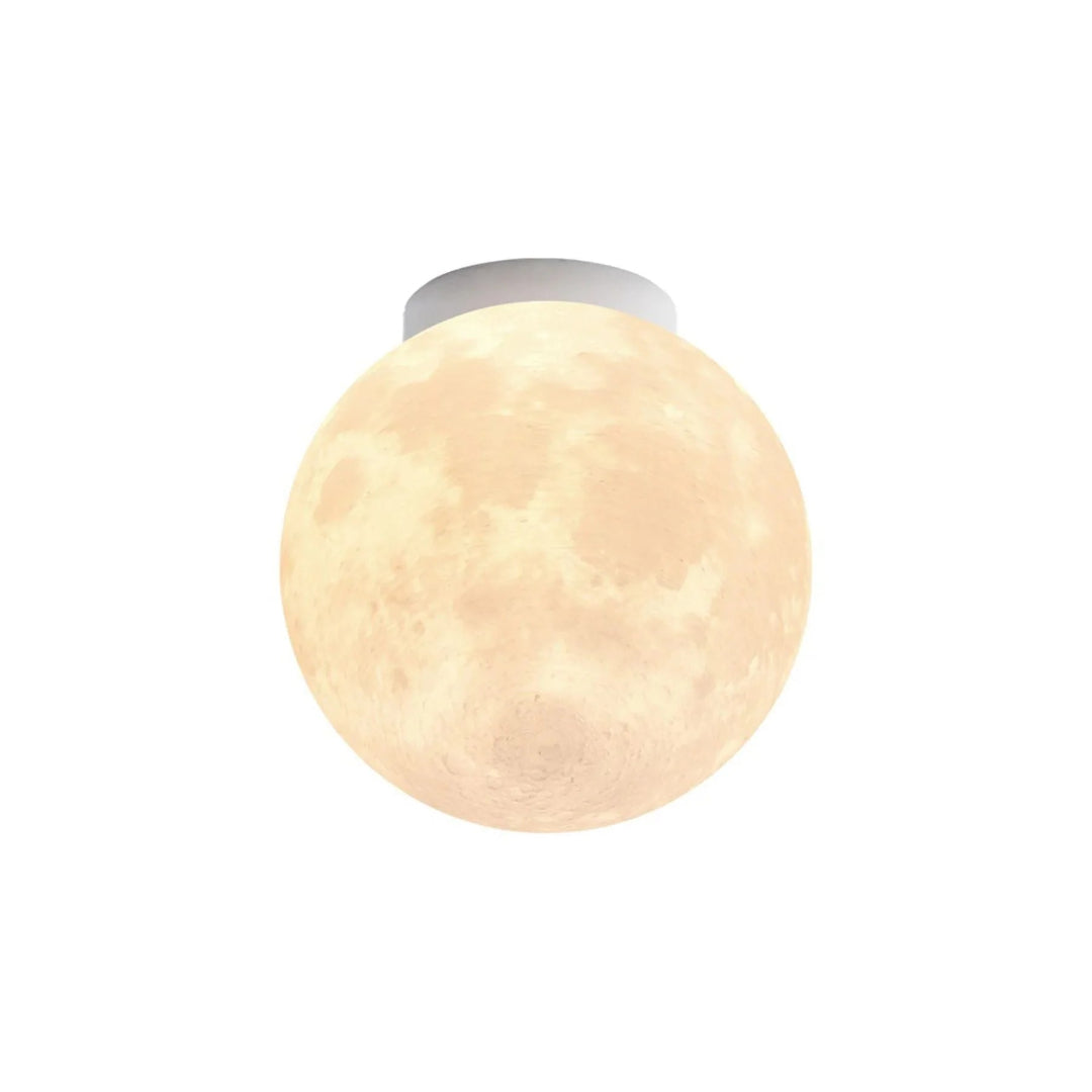 Rzeźbiarska sufitowa lampa Moon – widok produktu 2 | Nuvira Home