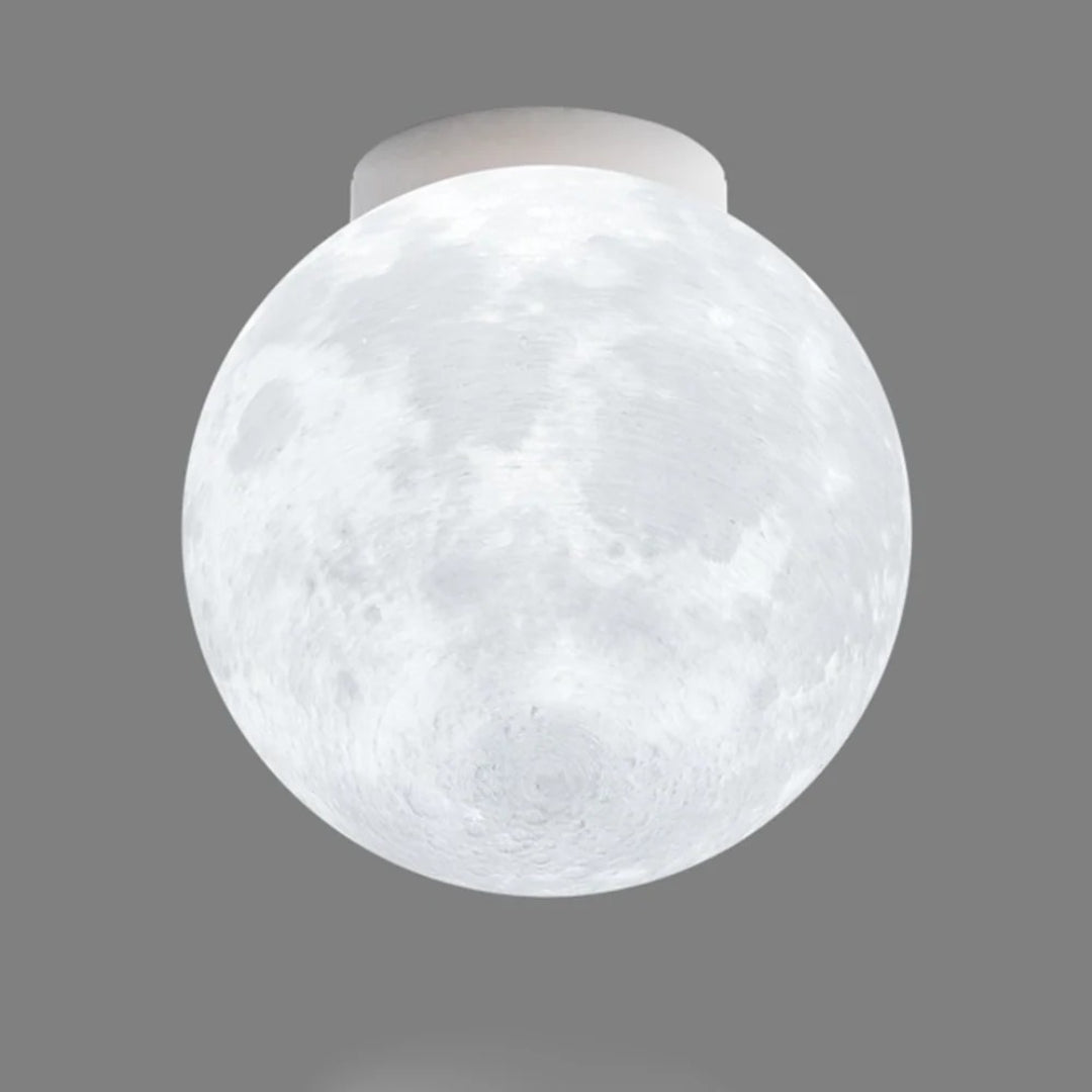 Rzeźbiarska sufitowa lampa Moon – widok produktu 15 | Nuvira Home