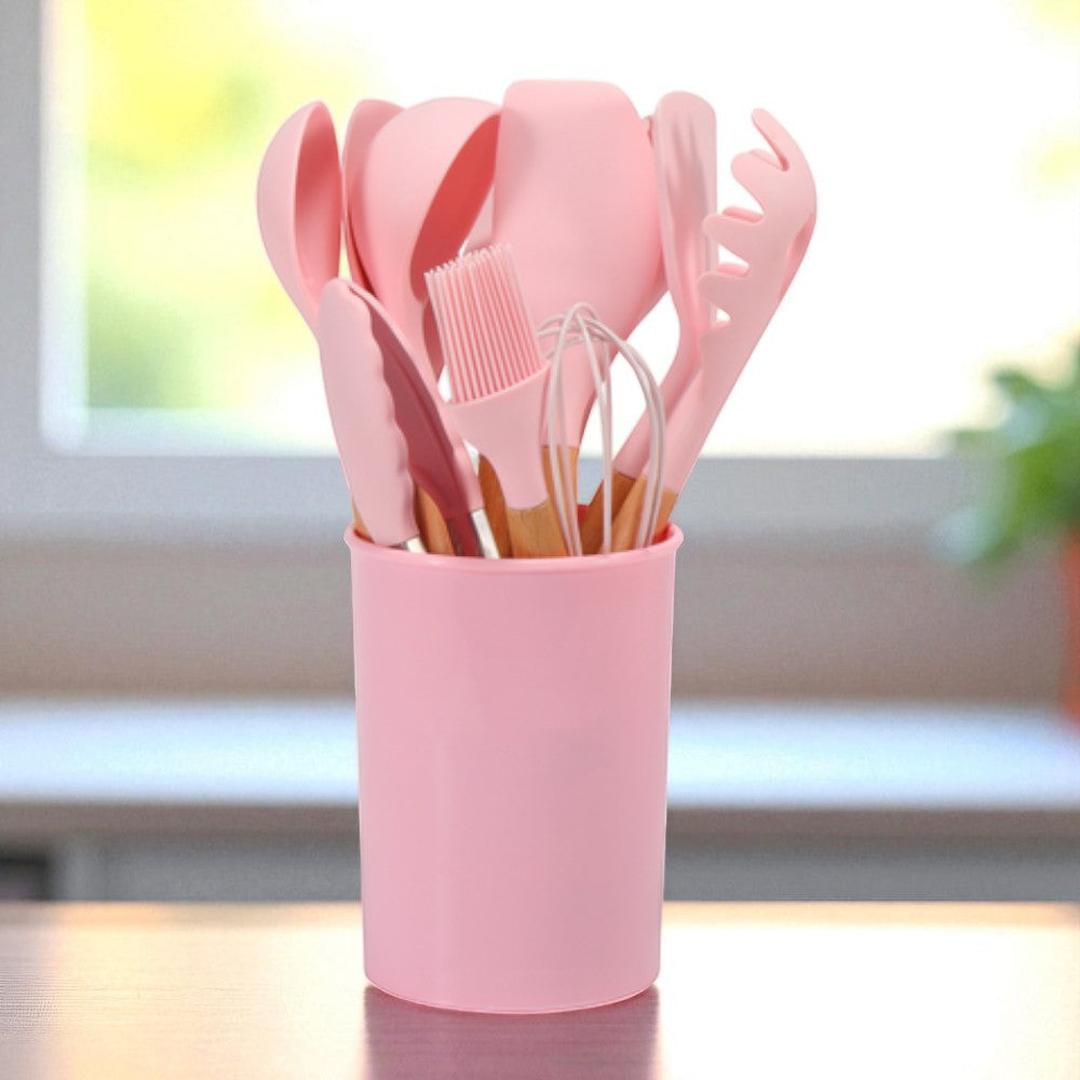 Silikonowy Zestaw Kuchenny – Codzienne Gotowanie – widok produktu 12 | Nuvira Home