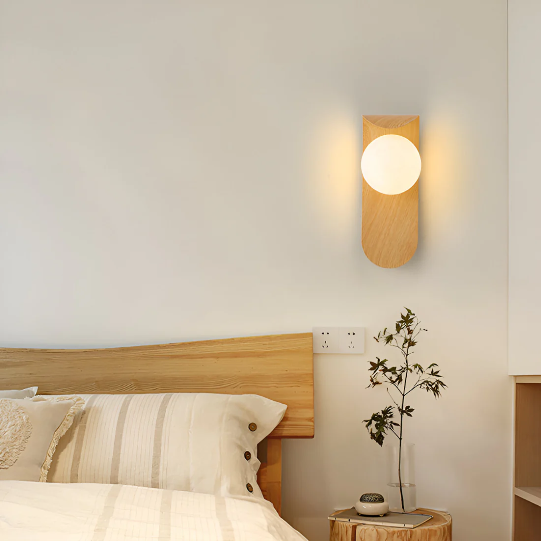 Smukła Lampa Ścienna LED – Skandynawski Styl – widok produktu 2 | Nuvira Home