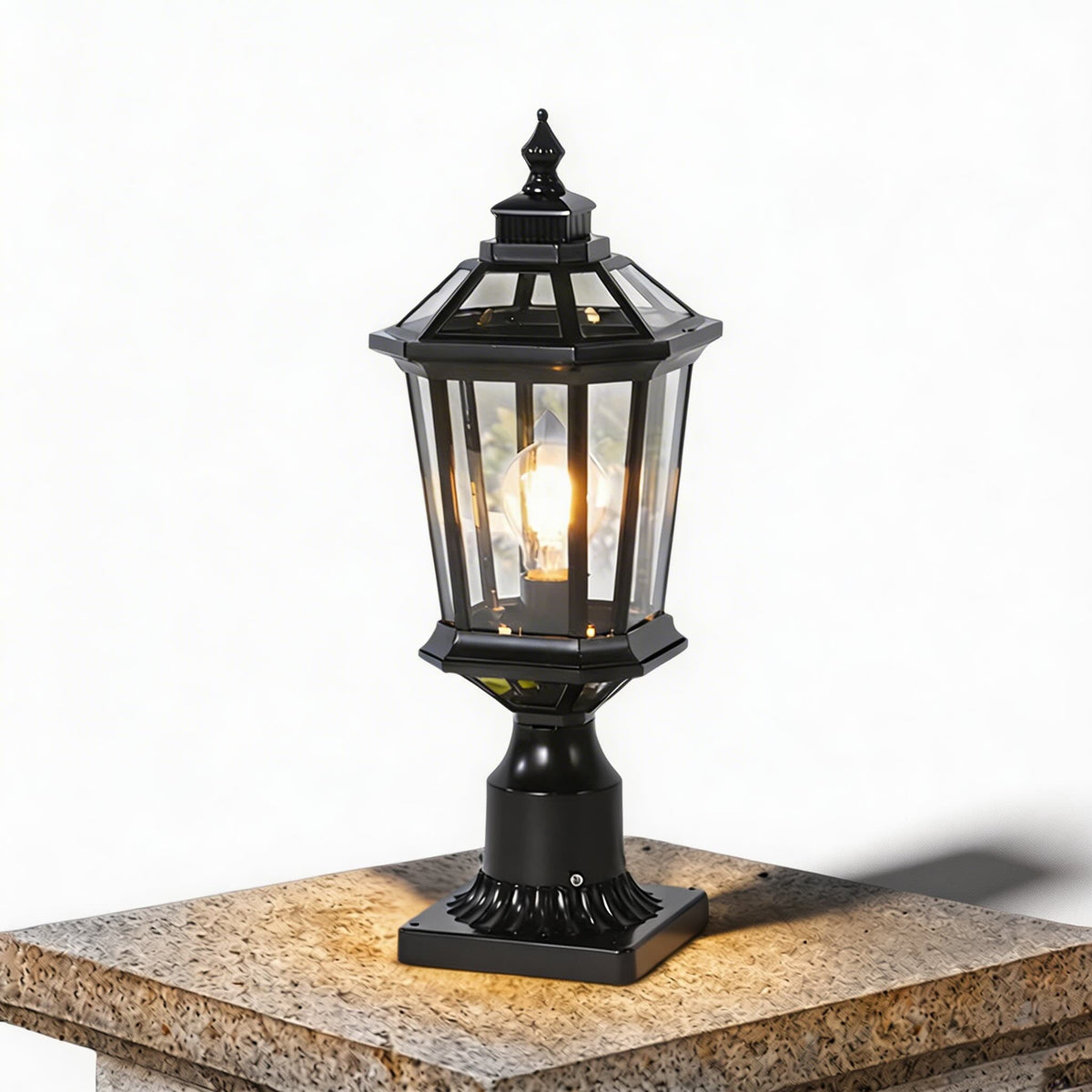 Solarna Lampa Ogrodowa na Słupek – widok produktu 8 | Nuvira Home