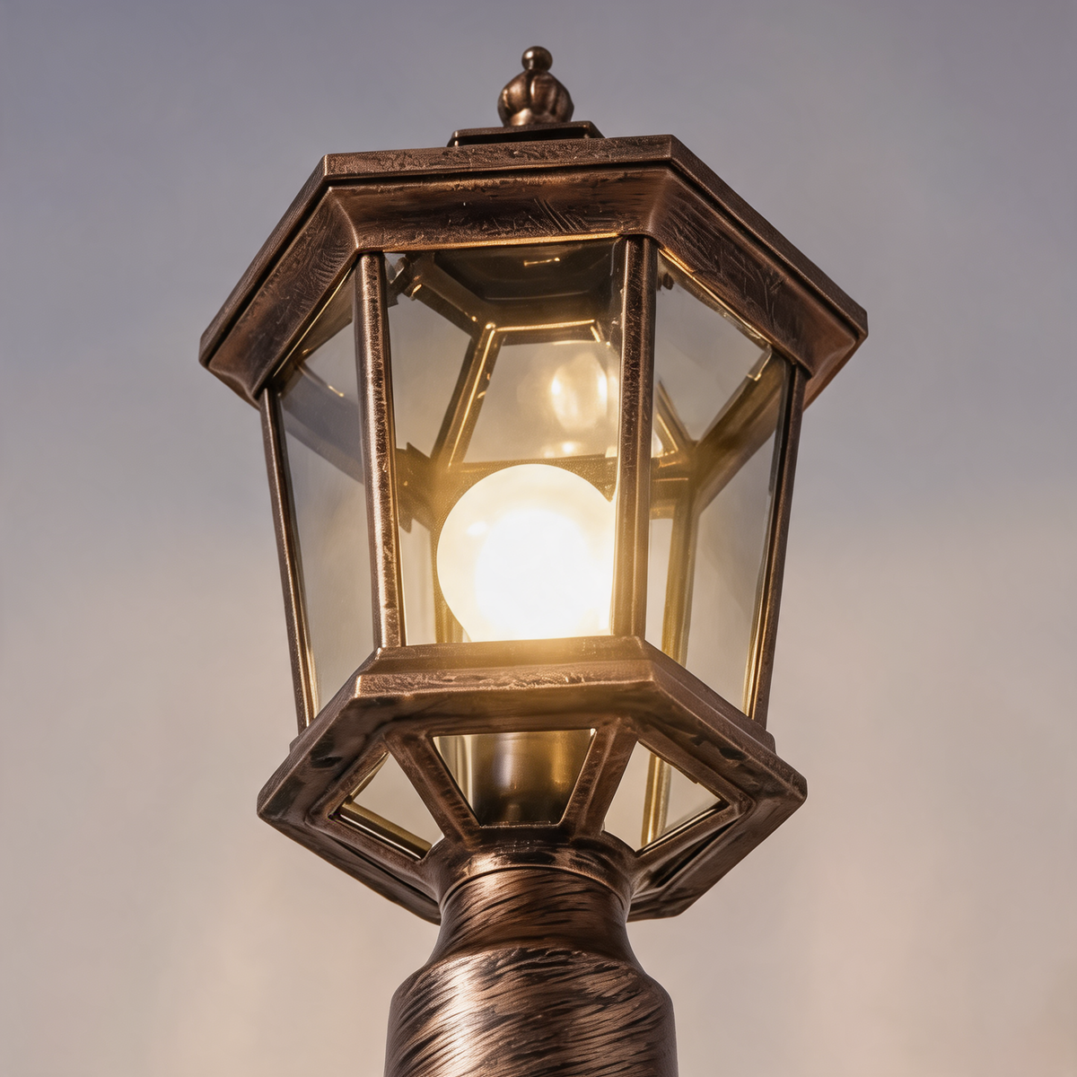 Solarna Lampa Ogrodowa na Słupek – widok produktu 12 | Nuvira Home