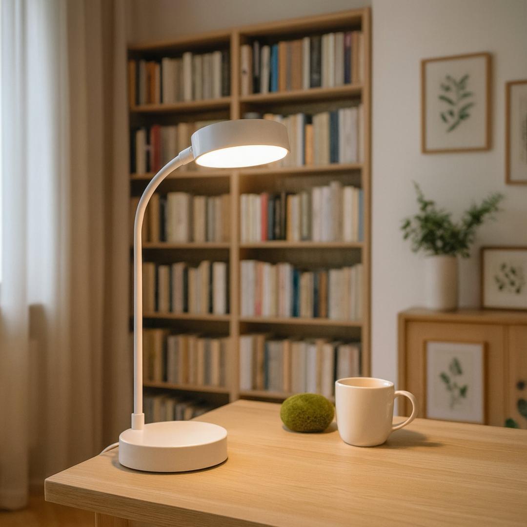 Stylowa Lampa Biurkowa LED – Regulowana Jasność – widok produktu 1 | Nuvira Home