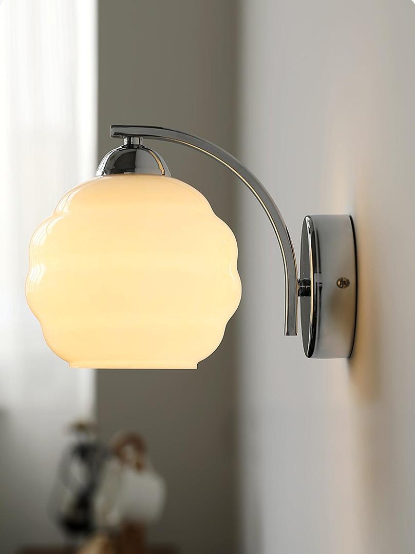 Szklana Lampa Ścienna Art Deco W Stylu Vintage – widok produktu 11 | Nuvira Home