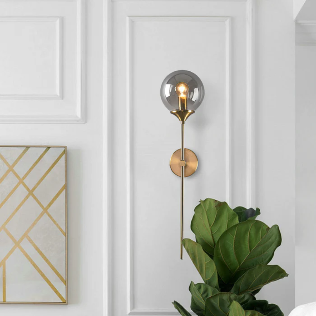 Szklana Lampa Ścienna – Nowoczesny Design do Każdego Pomieszczenia – widok produktu 2 | Nuvira Home
