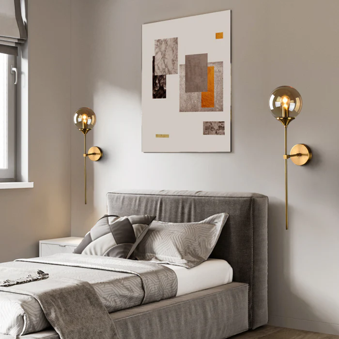 Szklana Lampa Ścienna – Nowoczesny Design do Każdego Pomieszczenia – widok produktu 4 | Nuvira Home