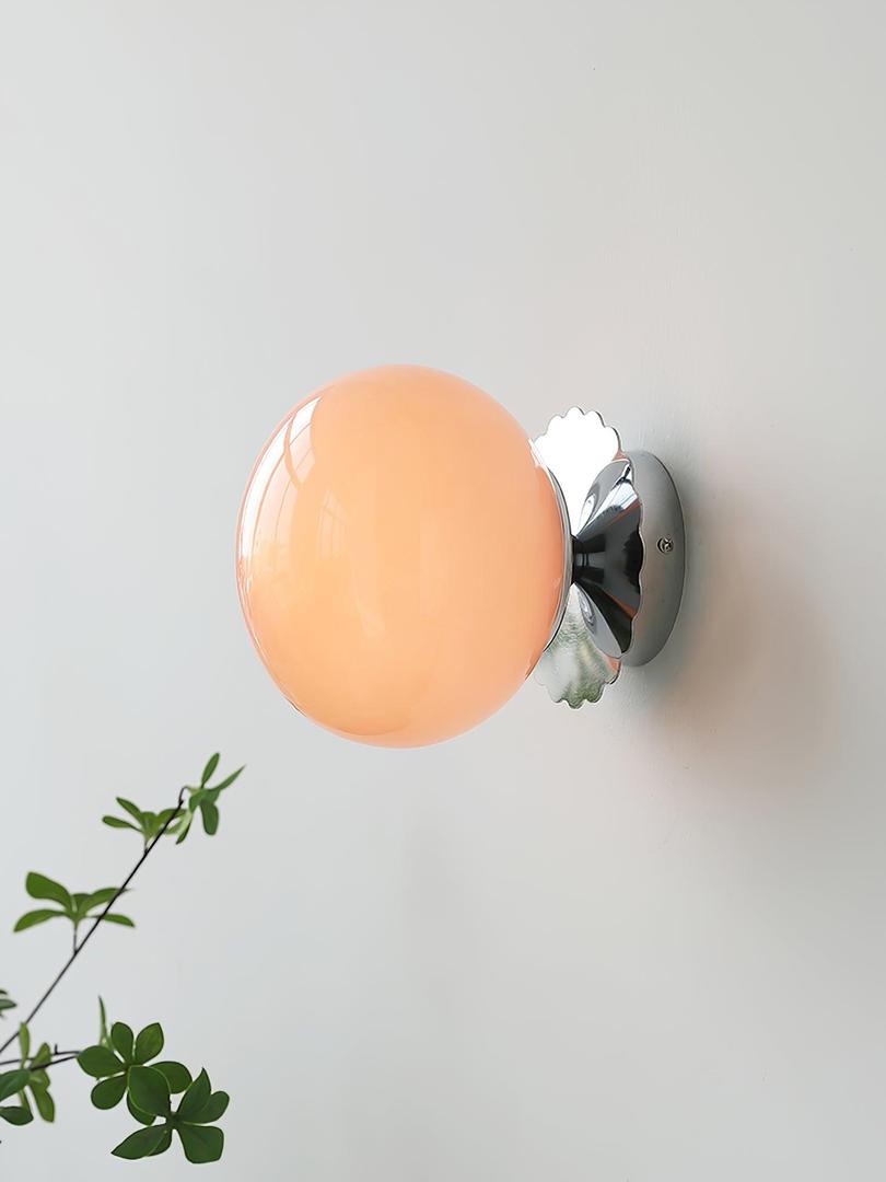 Szklana Lampa Ścienna W Kształcie Kuli – widok produktu 22 | Nuvira Home