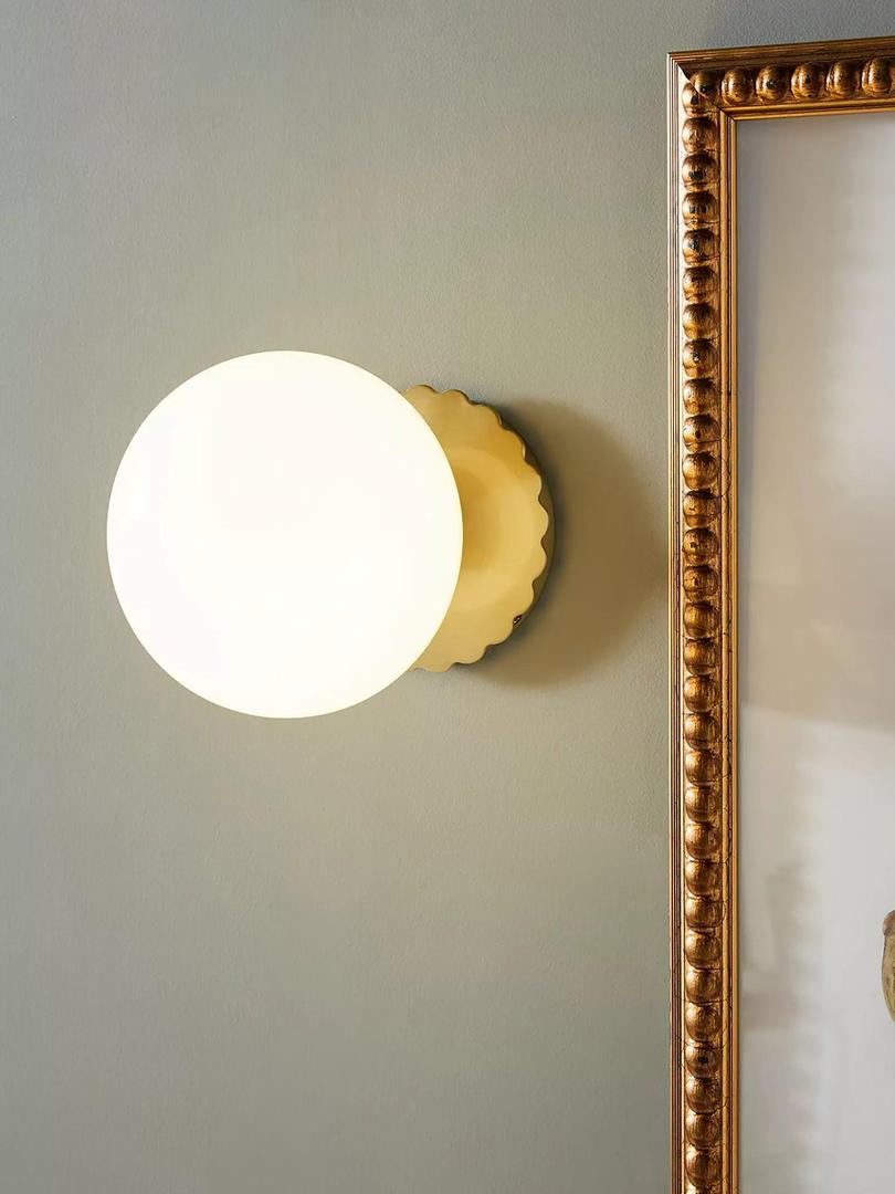 Szklana Lampa Ścienna W Kształcie Kuli – widok produktu 31 | Nuvira Home