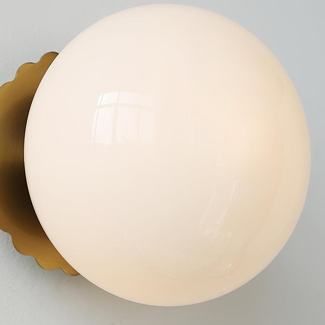 Szklana Lampa Ścienna W Kształcie Kuli – widok produktu 37 | Nuvira Home