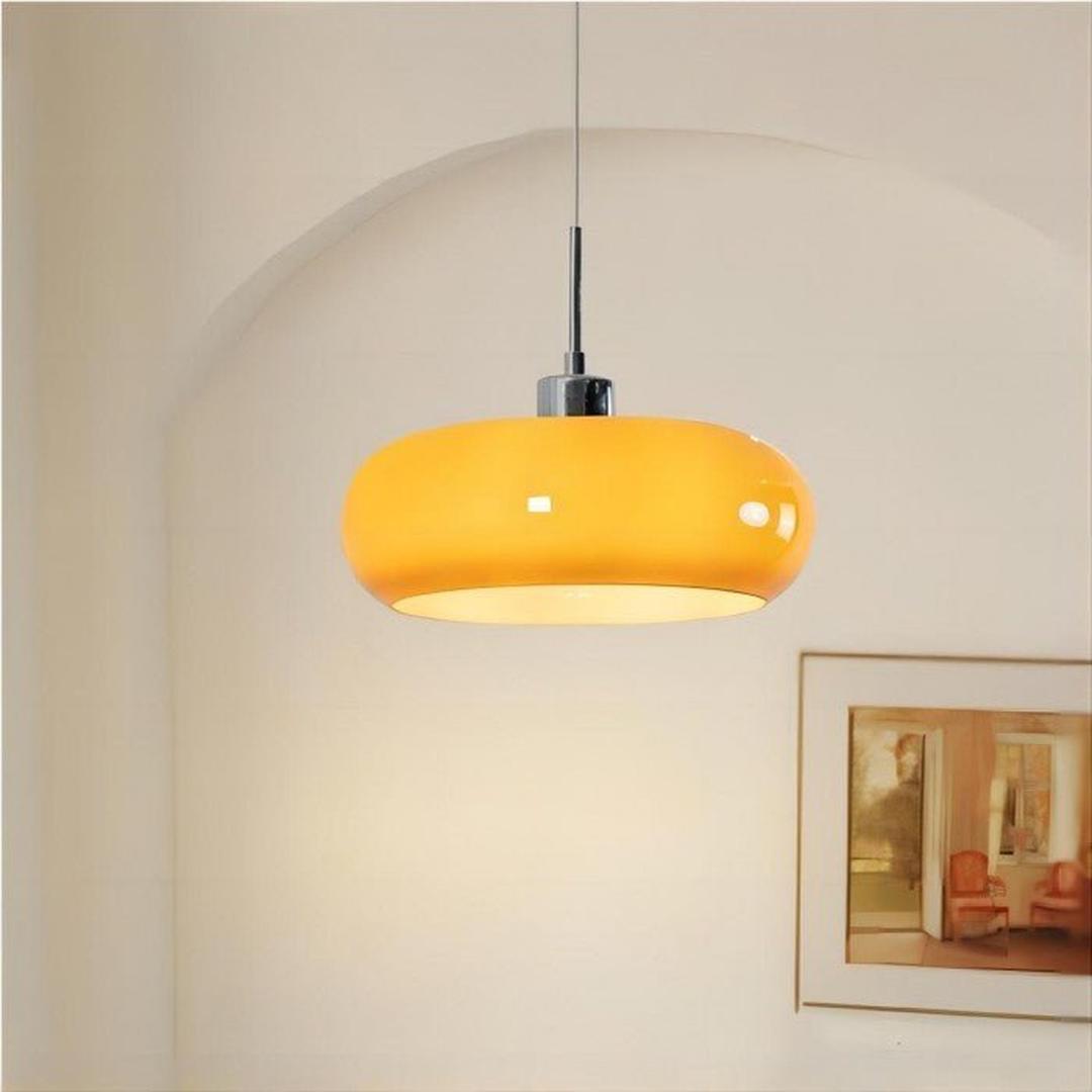 Szklana Lampa Wisząca Bauhaus – Skandynawski Design – widok produktu 1 | Nuvira Home