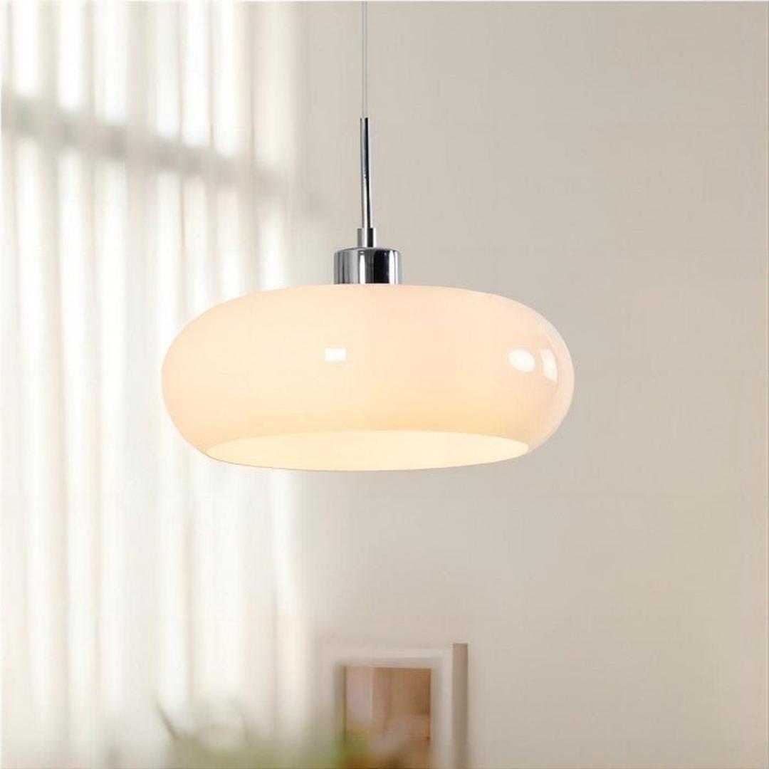 Szklana Lampa Wisząca Bauhaus – Skandynawski Design – widok produktu 7 | Nuvira Home