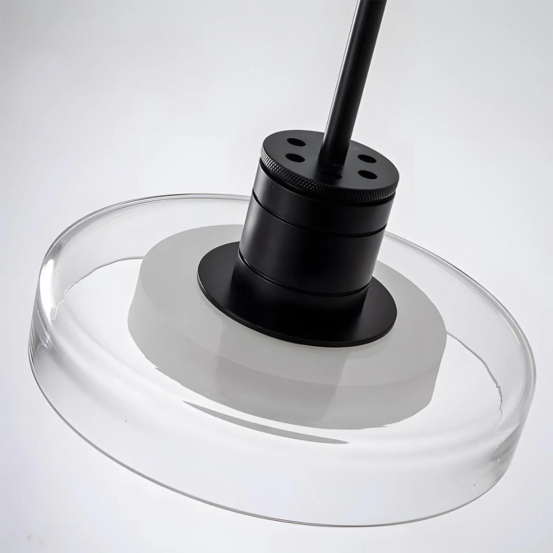 Szklana lampa wisząca kuchenna z kloszem – widok produktu 15 | Nuvira Home