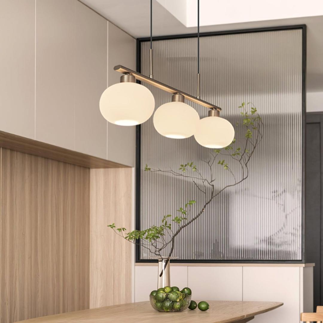Szklana Lampa Wisząca – Luksusowy Design do Nowoczesnych Wnętrz – widok produktu 3 | Nuvira Home