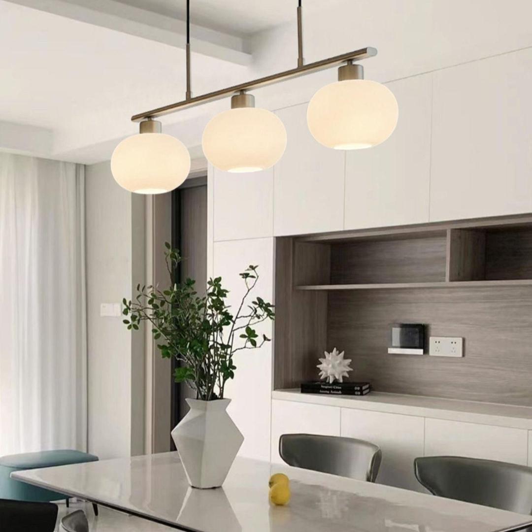 Szklana Lampa Wisząca – Luksusowy Design do Nowoczesnych Wnętrz – widok produktu 5 | Nuvira Home