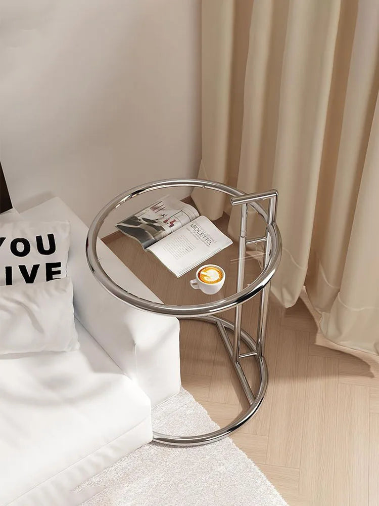 Szklany Stolik Kawowy ze Stelażem ze Stali – widok produktu 5 | Nuvira Home