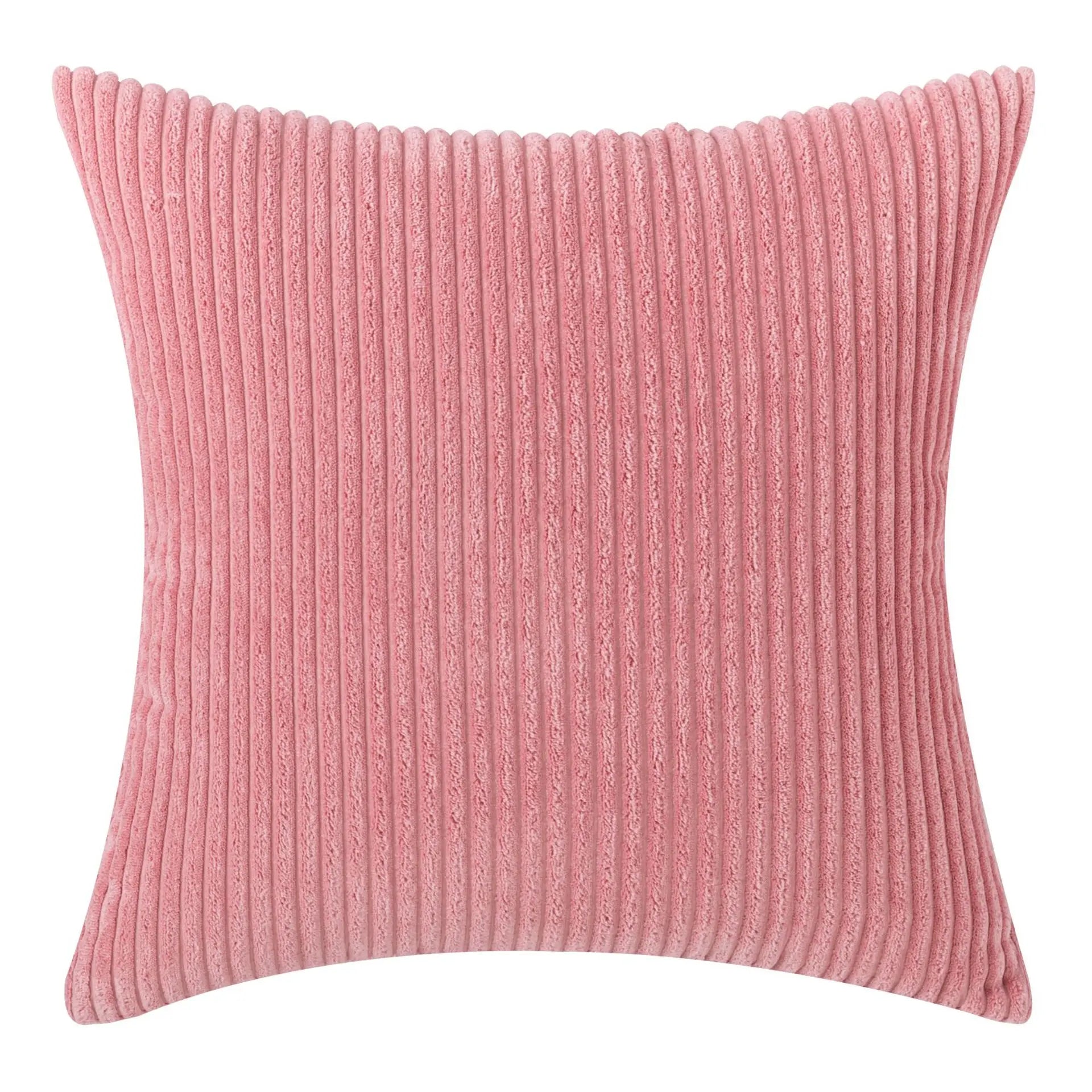 Sztruksowa Poszewka na Poduszkę w Paski 45x45 – widok produktu 11 | Nuvira Home