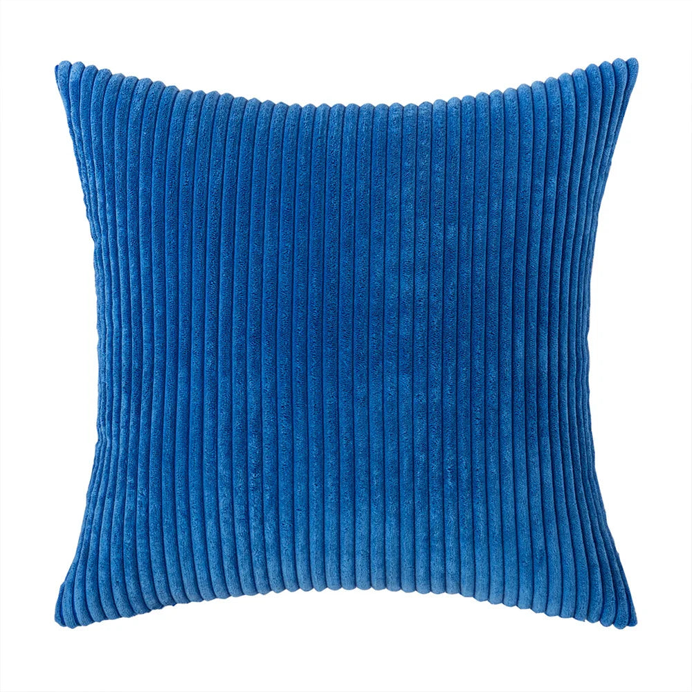 Sztruksowa Poszewka na Poduszkę w Paski 45x45 – widok produktu 20 | Nuvira Home