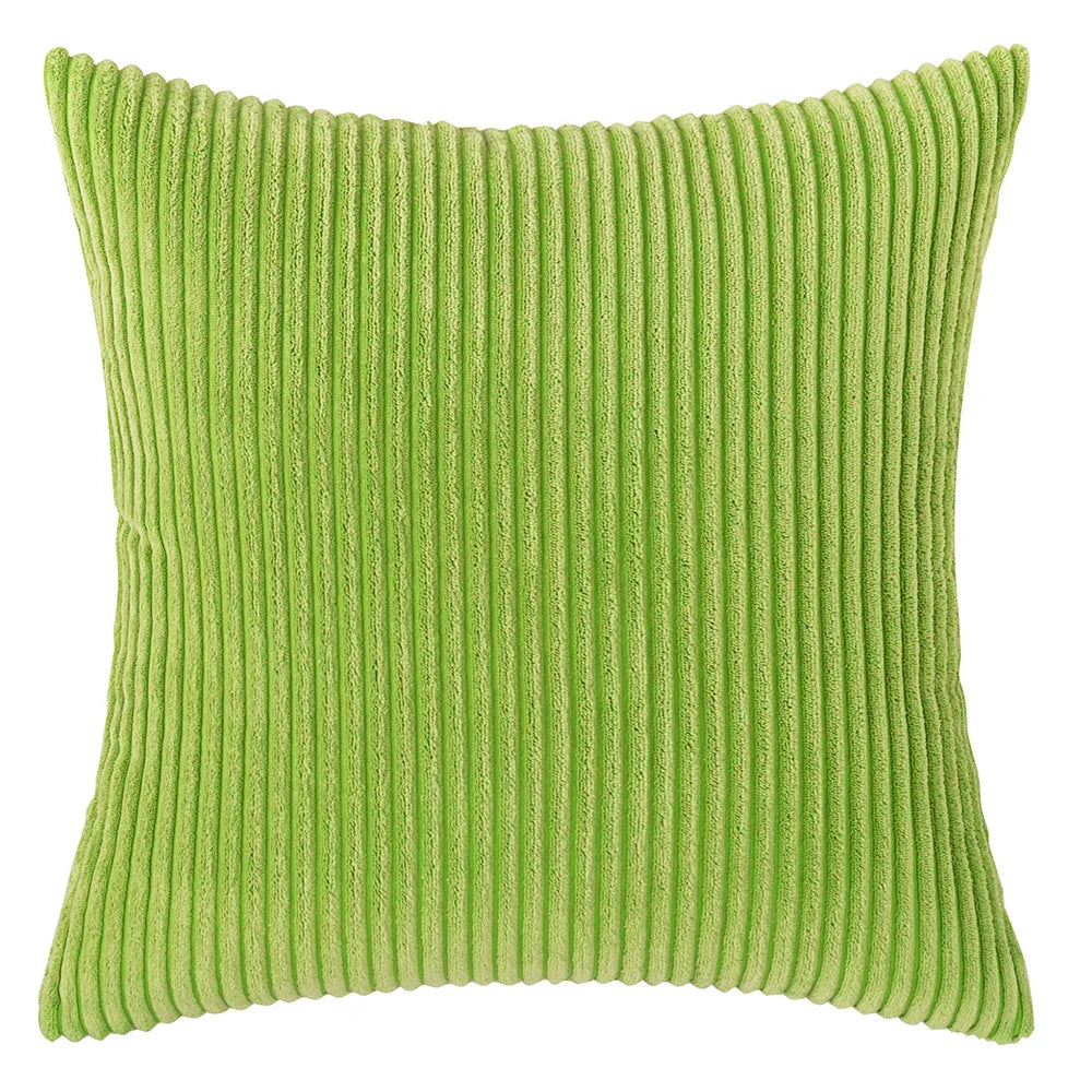 Sztruksowa Poszewka na Poduszkę w Paski 45x45 – widok produktu 23 | Nuvira Home