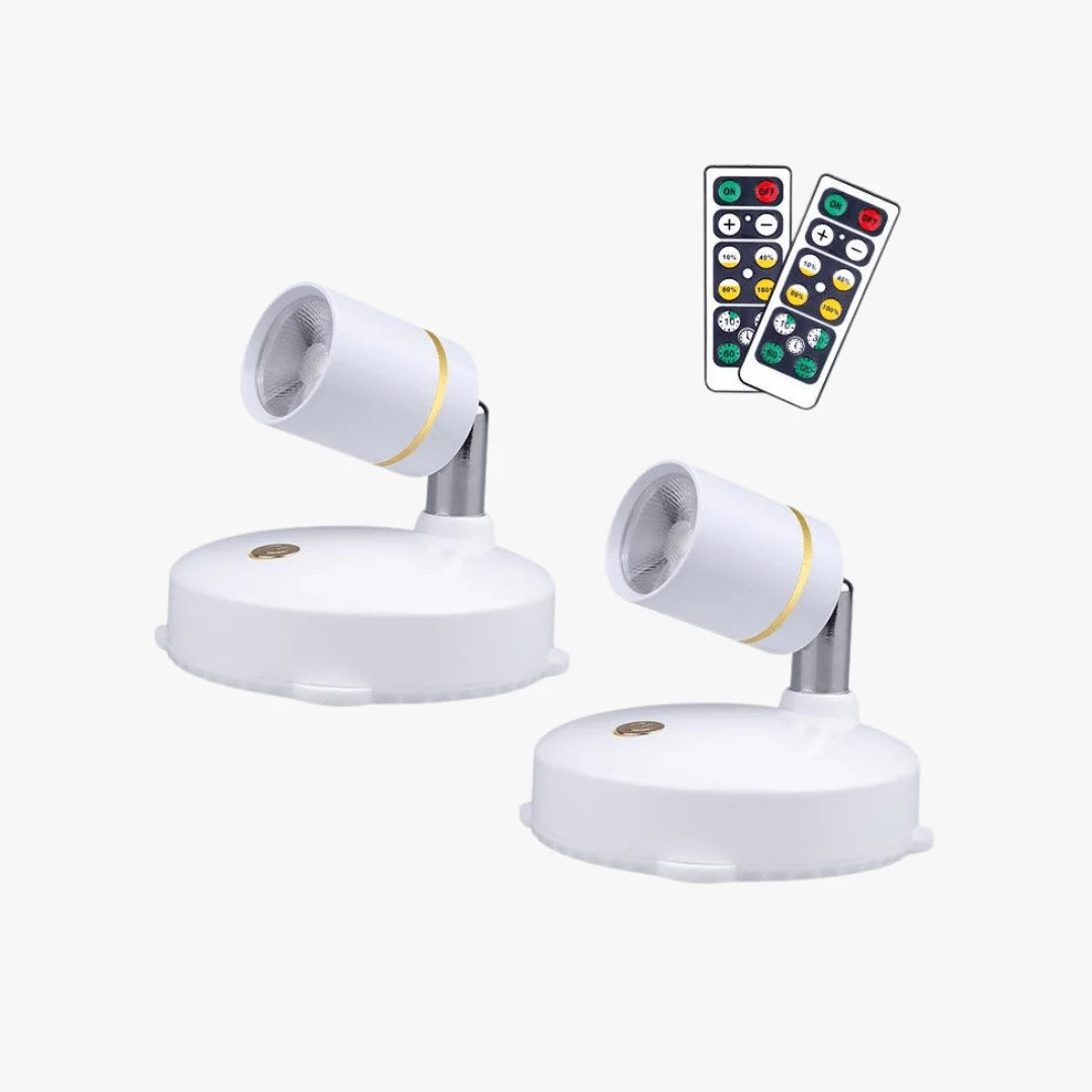 Wewnętrzna regulowana lampa projektorowa LED – widok produktu 1 | Nuvira Home