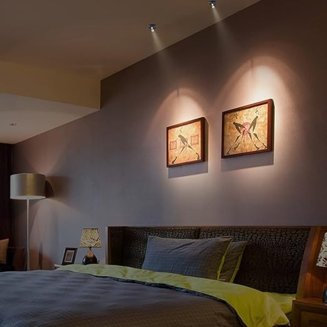Wewnętrzna regulowana lampa projektorowa LED – widok produktu 4 | Nuvira Home