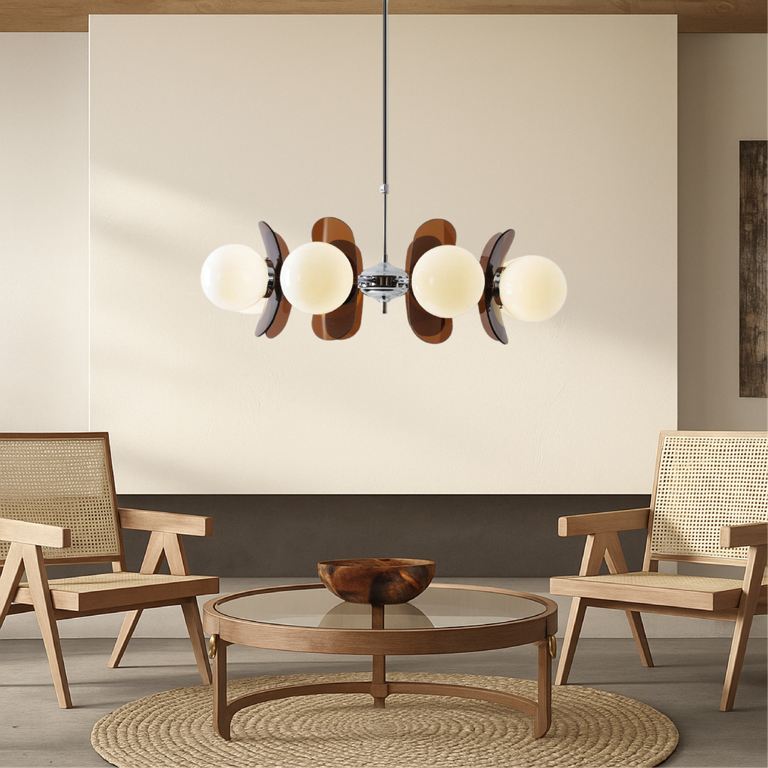Wewnętrzny Żyrandol LED W Stylu Bauhaus – widok produktu 1 | Nuvira Home