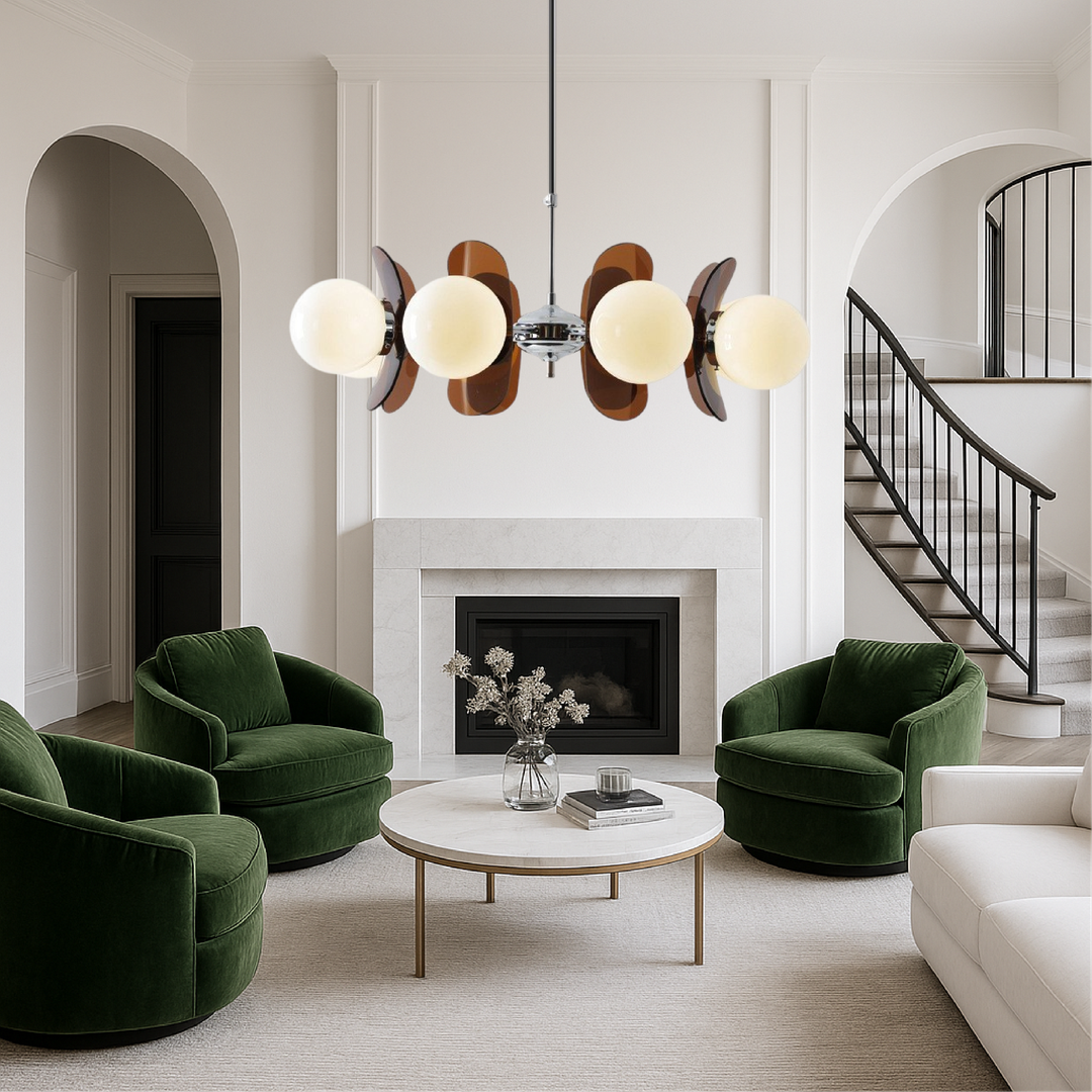 Wewnętrzny Żyrandol LED W Stylu Bauhaus – widok produktu 2 | Nuvira Home
