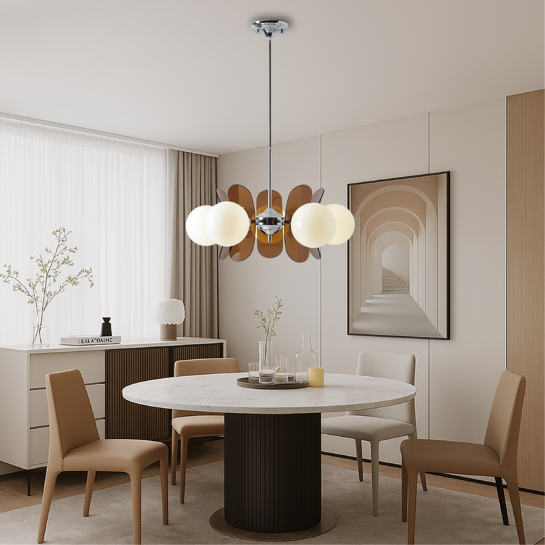 Wewnętrzny Żyrandol LED W Stylu Bauhaus – widok produktu 3 | Nuvira Home