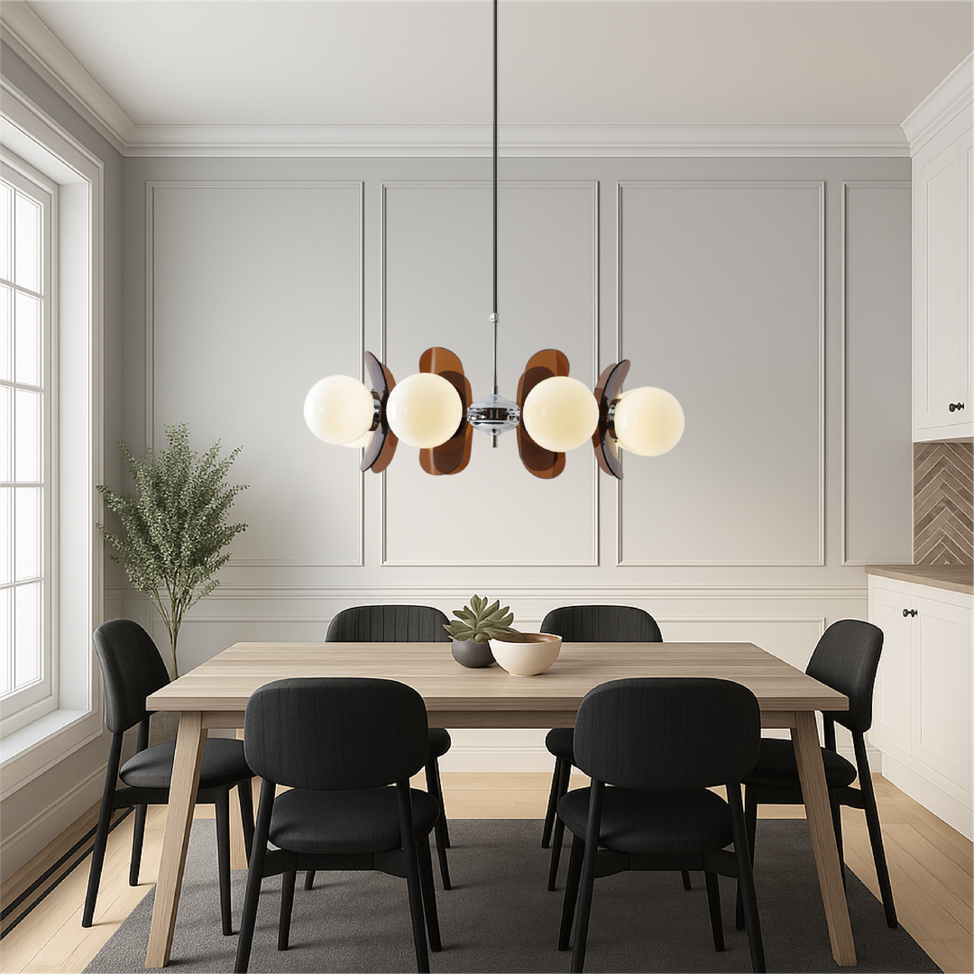 Wewnętrzny Żyrandol LED W Stylu Bauhaus – widok produktu 5 | Nuvira Home