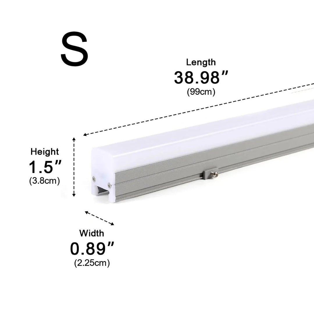 Wodoodporna liniowa lampa ścienna LED – widok produktu 14 | Nuvira Home