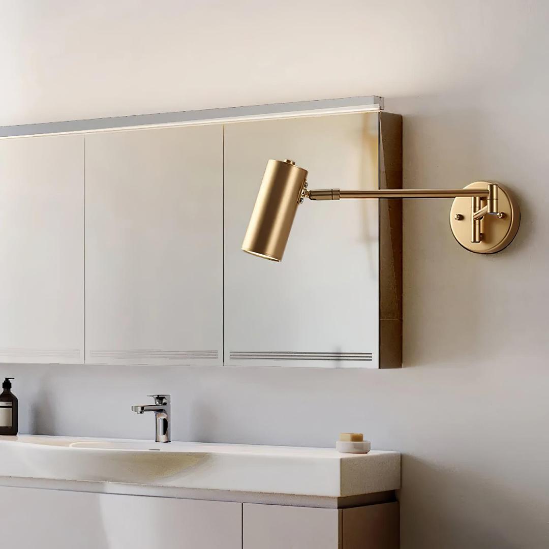 Zabytkowa Lampa Ścienna z Obrotowym Ramieniem – Styl Industrialny – widok produktu 16 | Nuvira Home